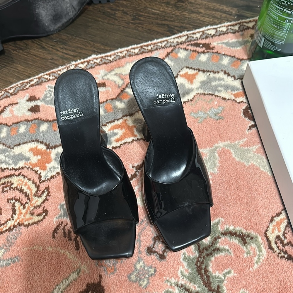 Jeffrey Campbell holllywood platform mule - Picture 2 of 7